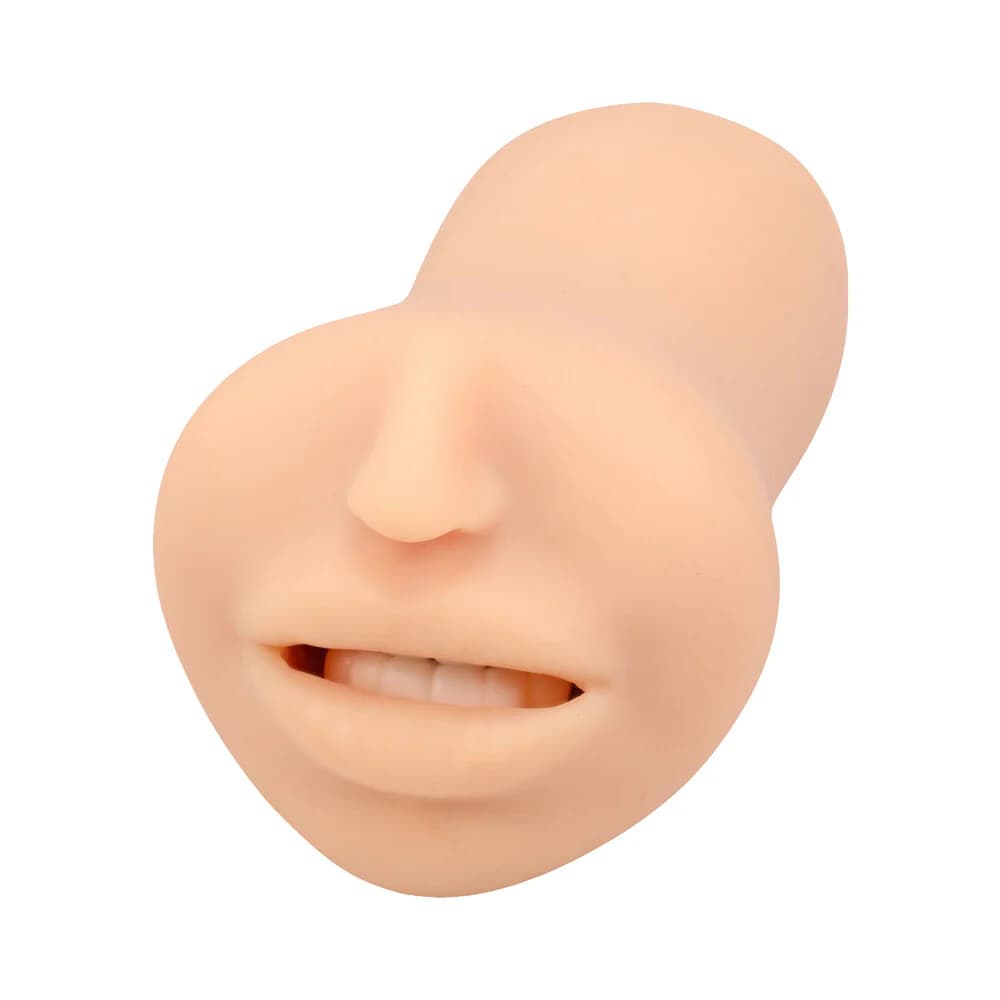 The Super Sucker Cum Guzzler ULTRASKYN Masturbator Vanilla thumbnail 2