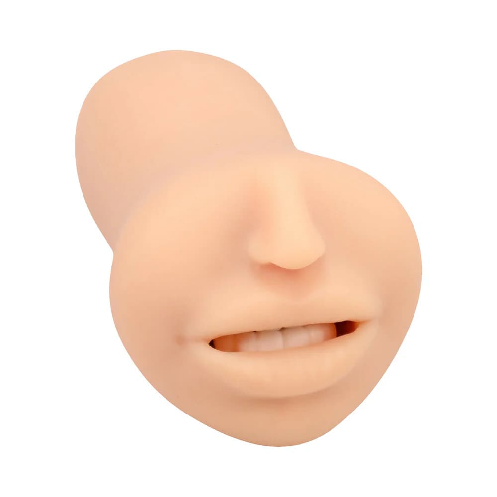The Super Sucker Cum Guzzler ULTRASKYN Masturbator Vanilla thumbnail 4