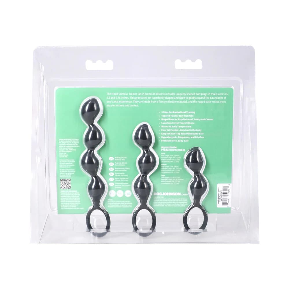 Mood Naughty Contour Beads Trainer Set Black thumbnail 6
