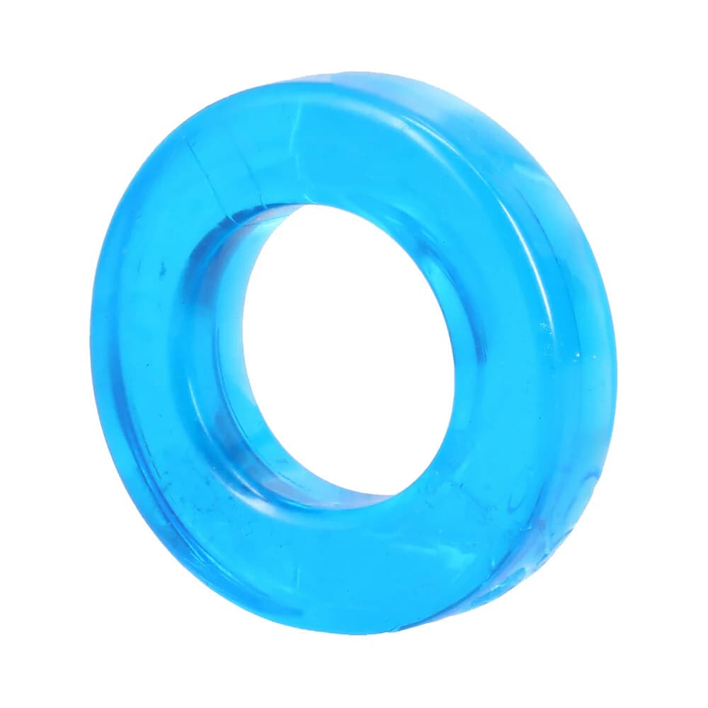 ROCK SOLID Double Pack Cock Rings Blue thumbnail 4