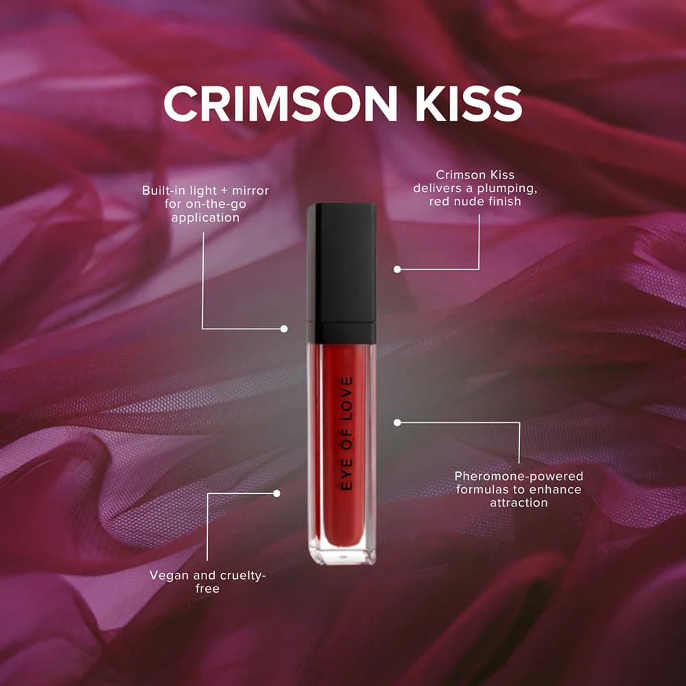 Eye of Love Matchmaker Crimson Kiss Pheromone Plumping Lip Gloss thumbnail 4