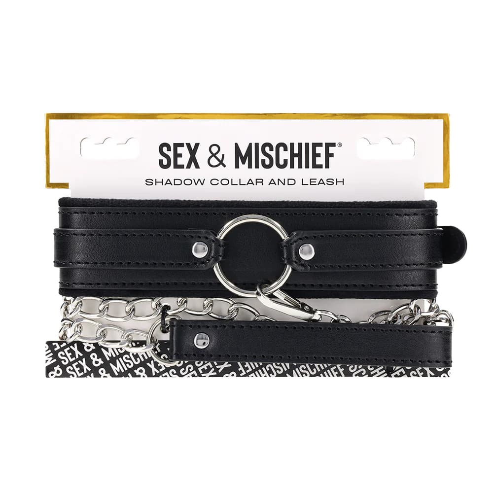 Sportsheets Sex & Mischief Shadow Collar and Leash