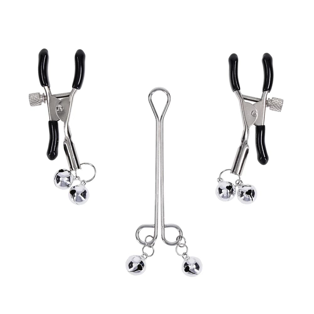 Sportsheets Sex & Mischief Shadow Bell Nipple and Clit Jewelry thumbnail 3