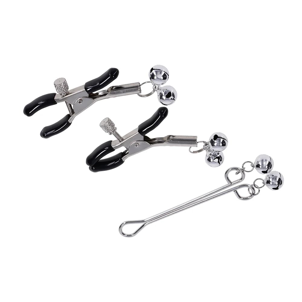 Sportsheets Sex & Mischief Shadow Bell Nipple and Clit Jewelry thumbnail 4