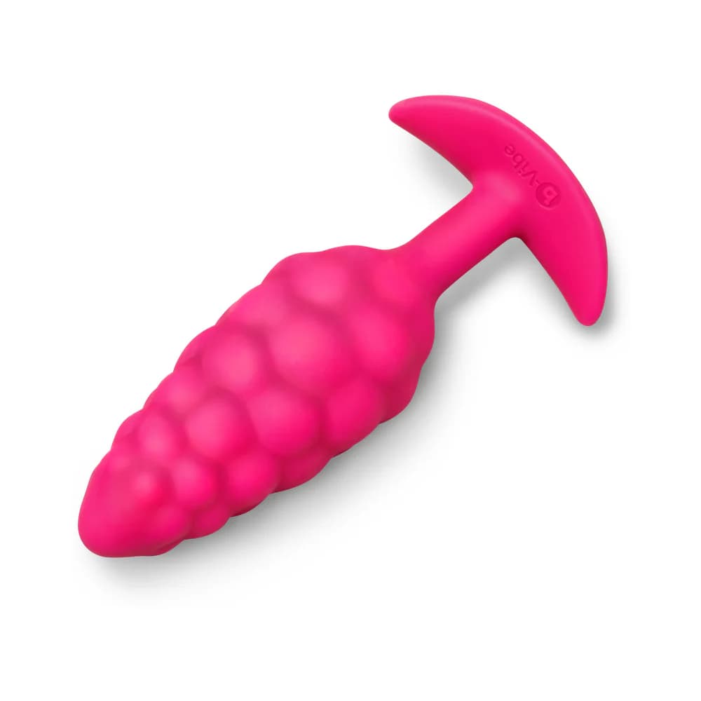 b-Vibe Bump Texture Plug Pink thumbnail 5