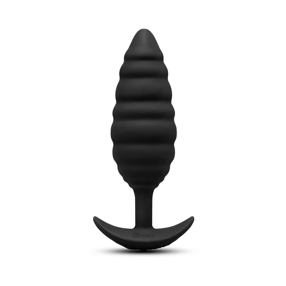 b-Vibe Twist Texture Plug Black thumbnail 2