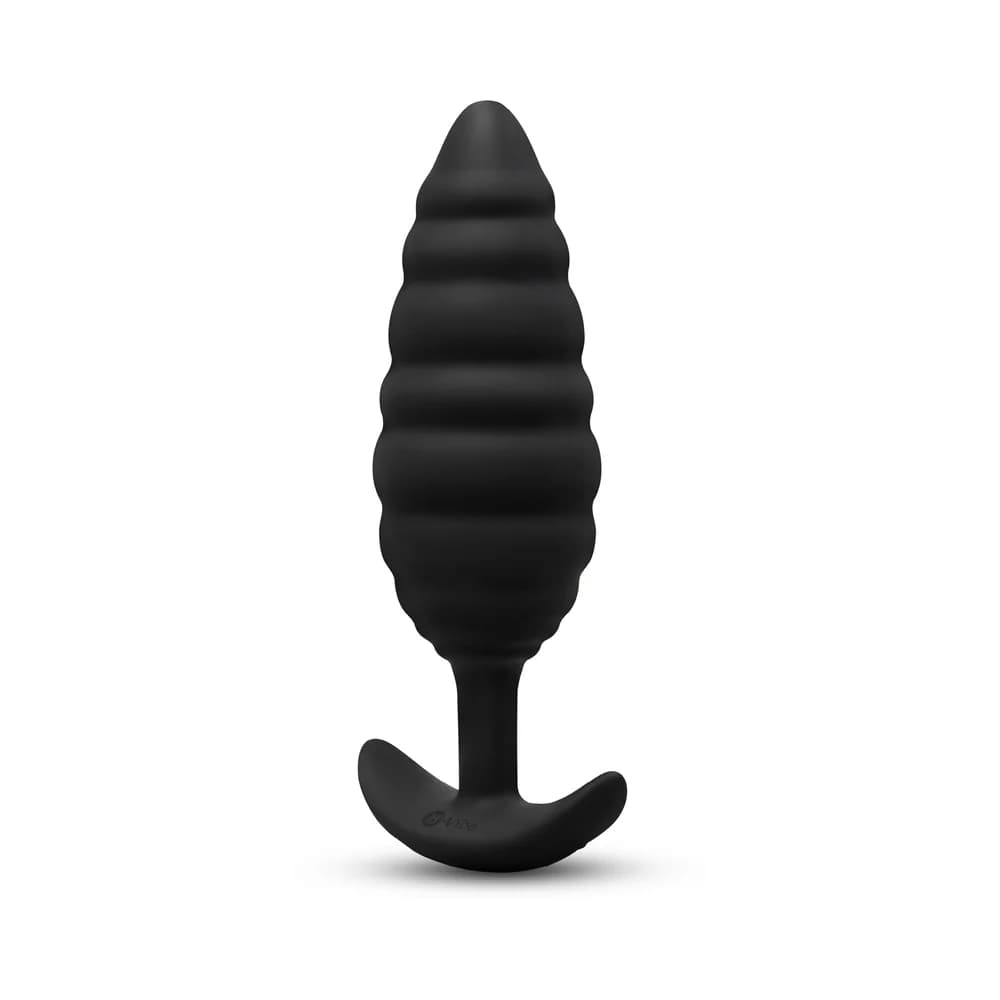 b-Vibe Twist Texture Plug Black thumbnail 4