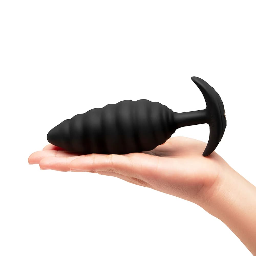 b-Vibe Twist Texture Plug Black thumbnail 6