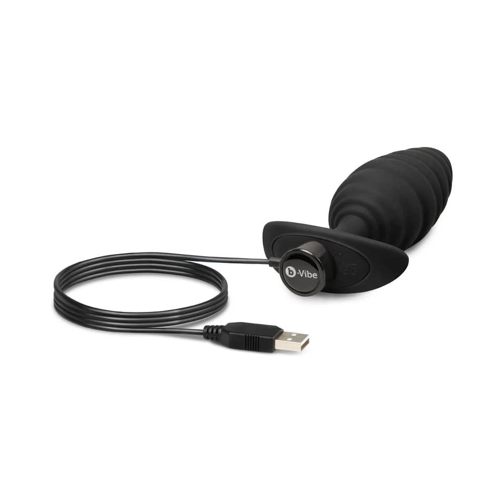 b-Vibe Twist Texture Plug Black thumbnail 8