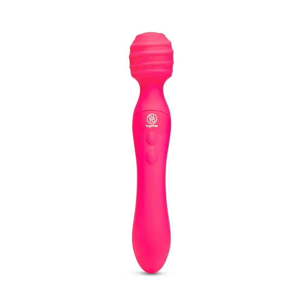 Together Toy Tri Delight Dual-Ended Triple Stim Wand & Rabbit Vibrator thumbnail 4