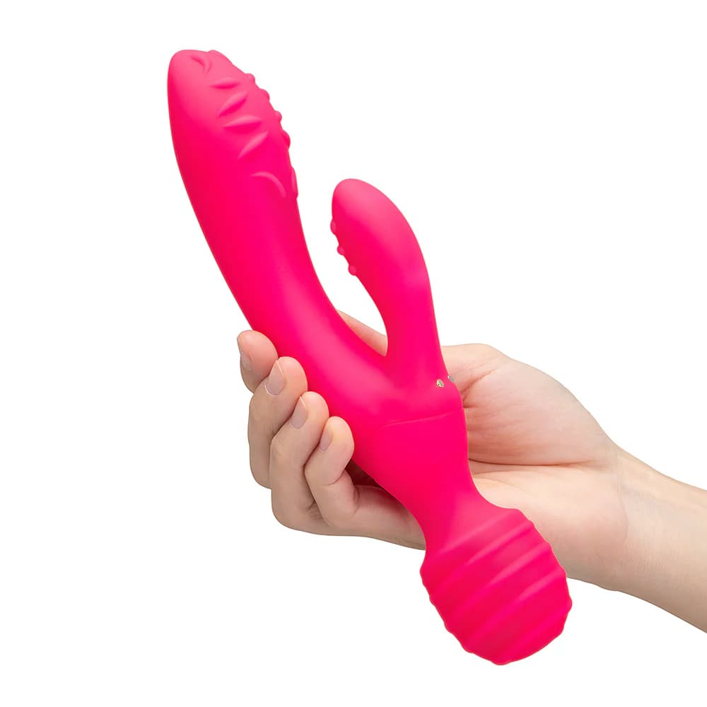 Together Toy Tri Delight Dual-Ended Triple Stim Wand & Rabbit Vibrator thumbnail 7