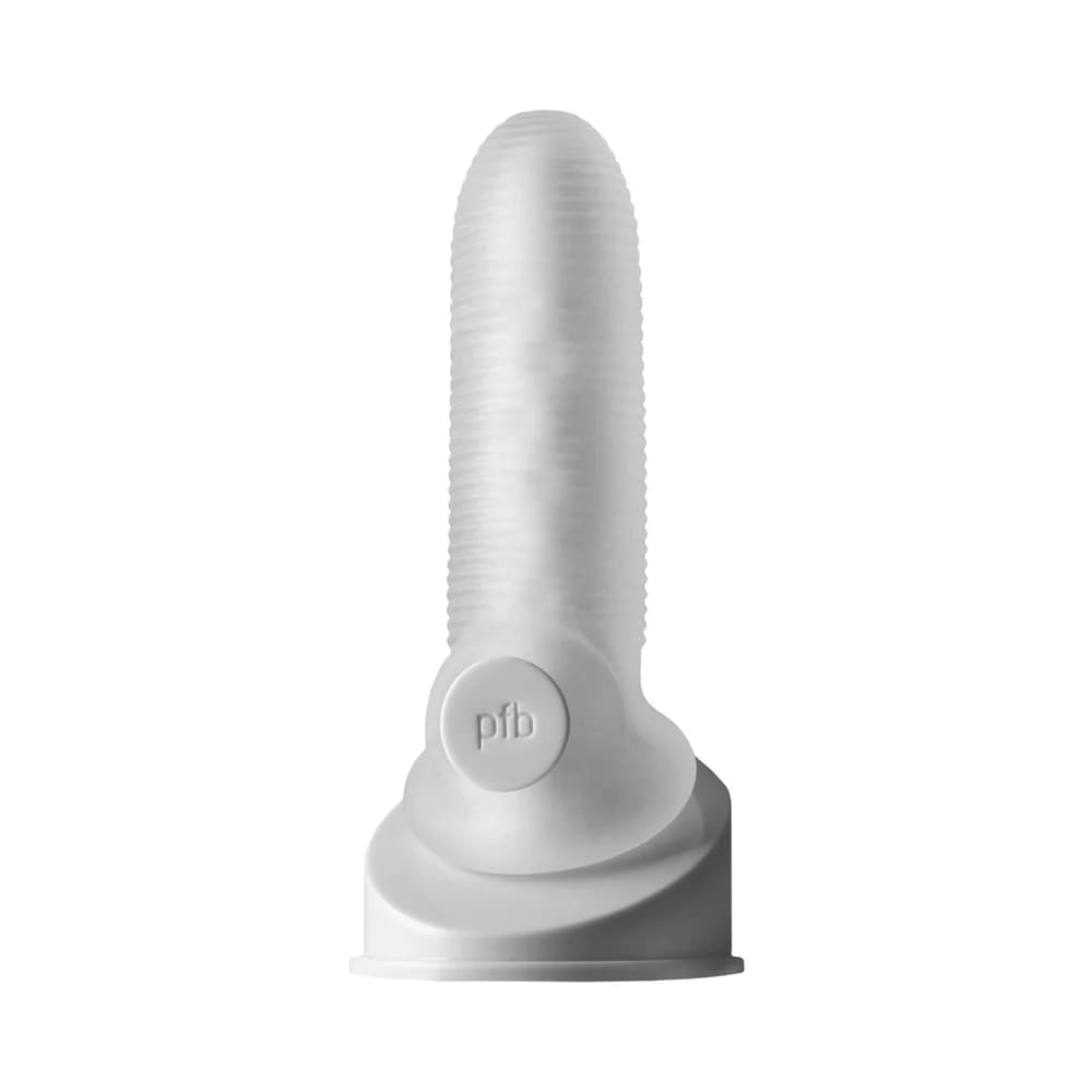Perfect Fit Fat Boy Micro Ribbed Sheath 5.5 in. Clear thumbnail 3