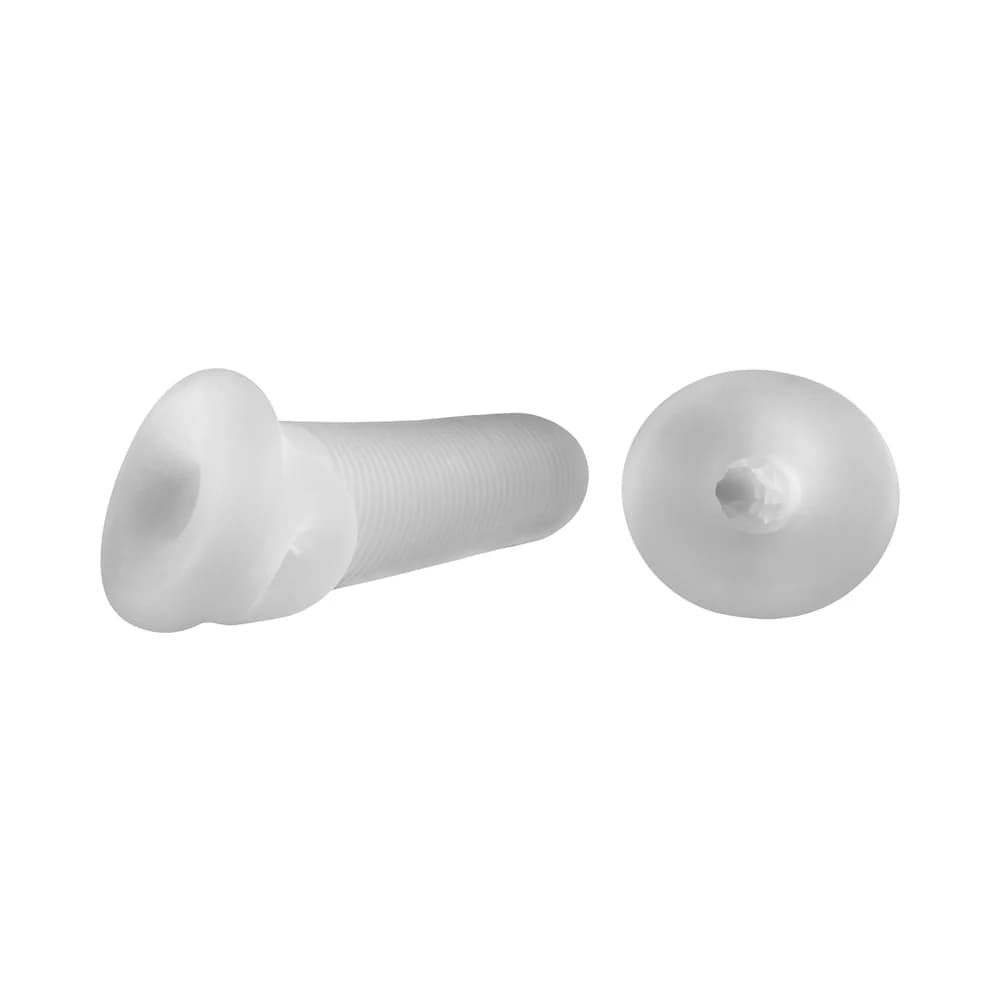 Perfect Fit Fat Boy Micro Ribbed Sheath 6.5 in. Clear thumbnail 2