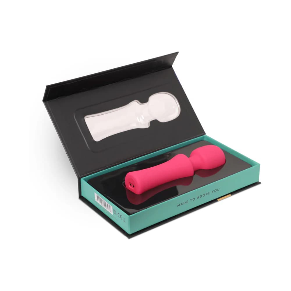 Nu Sensuelle Adore XLR8 Wand with Heat Hot Pink thumbnail 4