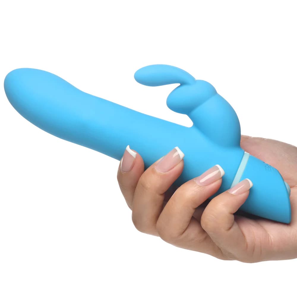 BANG! Silicone Rabbit Vibrator Blue thumbnail 6