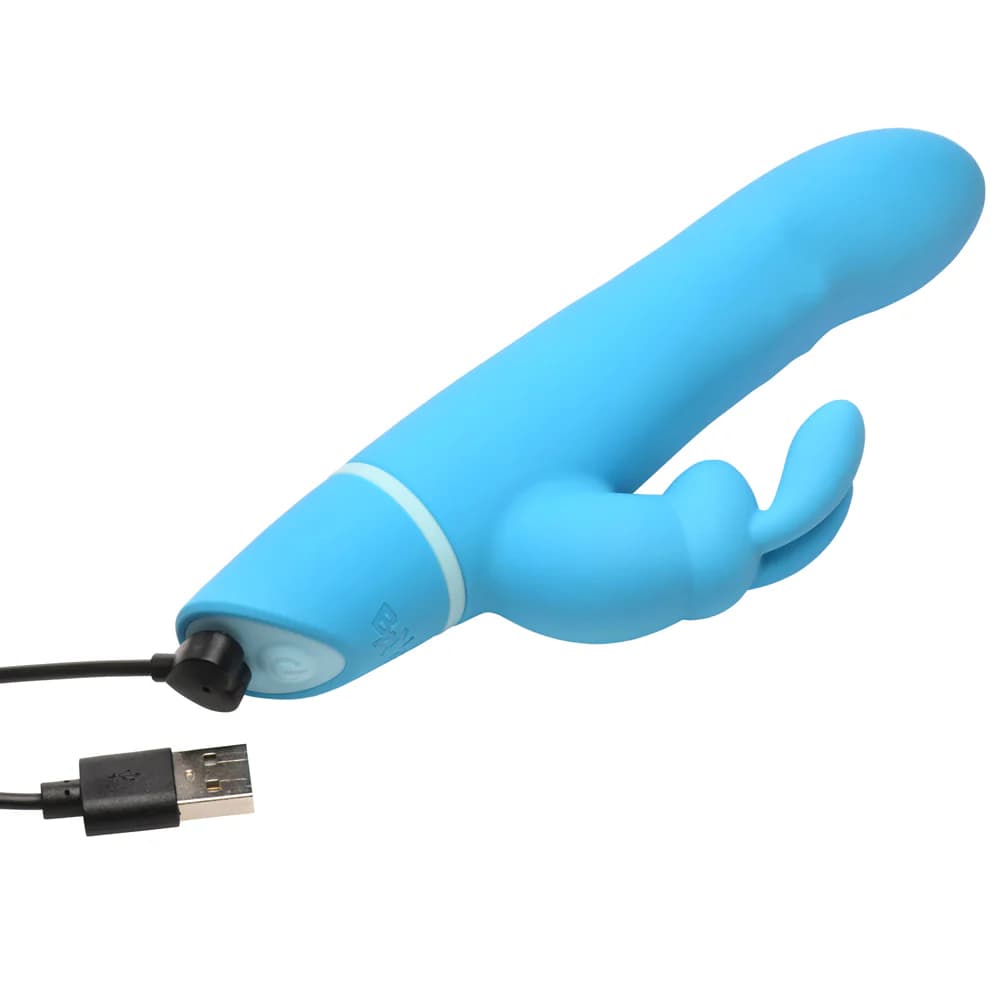BANG! Silicone Rabbit Vibrator Blue thumbnail 7