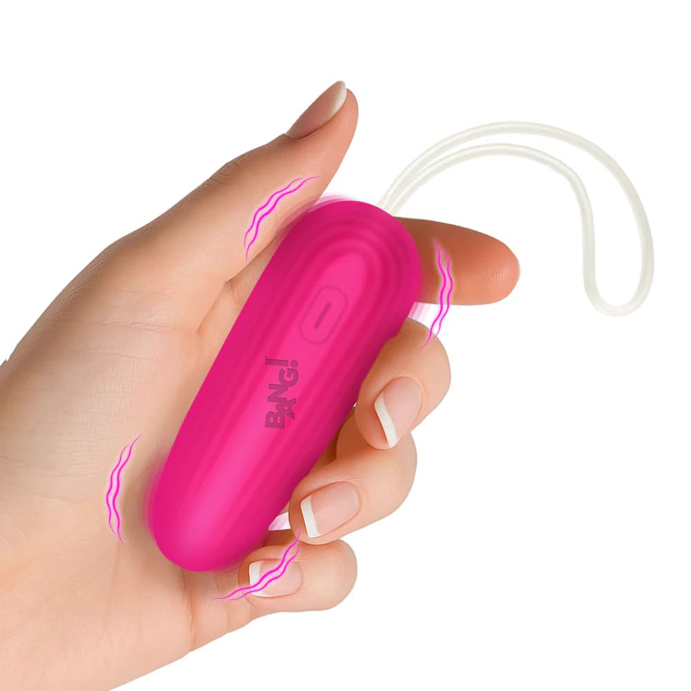 BANG! Silicone Vibrating Egg Pink thumbnail 4
