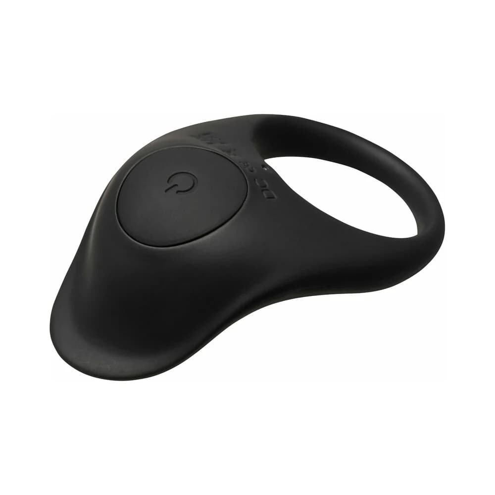 BANG! Vibrating Silicone Cock Ring Black thumbnail 3
