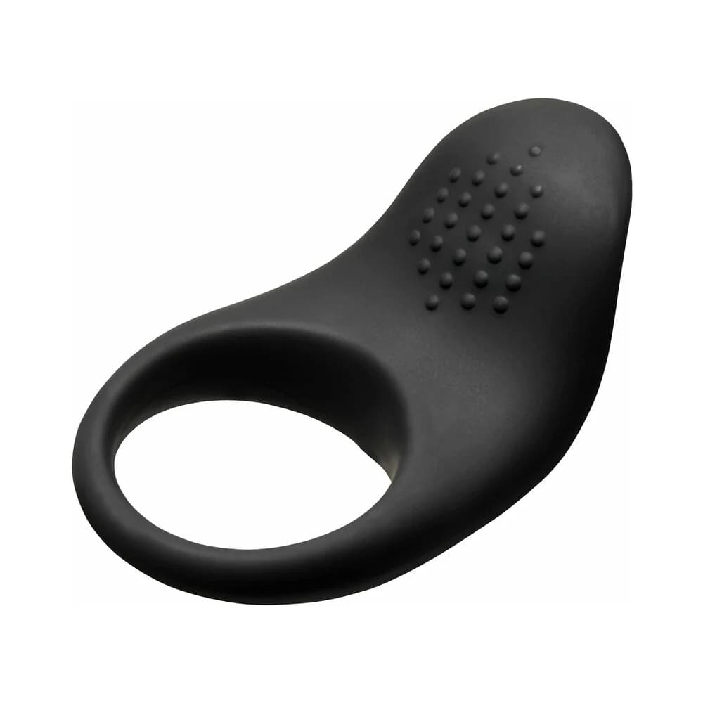 BANG! Vibrating Silicone Cock Ring Black thumbnail 4