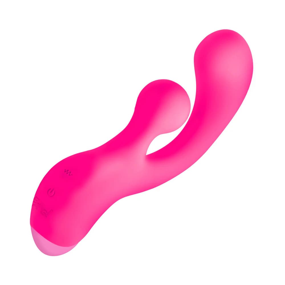 BANG! Gyro Rabbit Silicone Vibrator Pink thumbnail 2