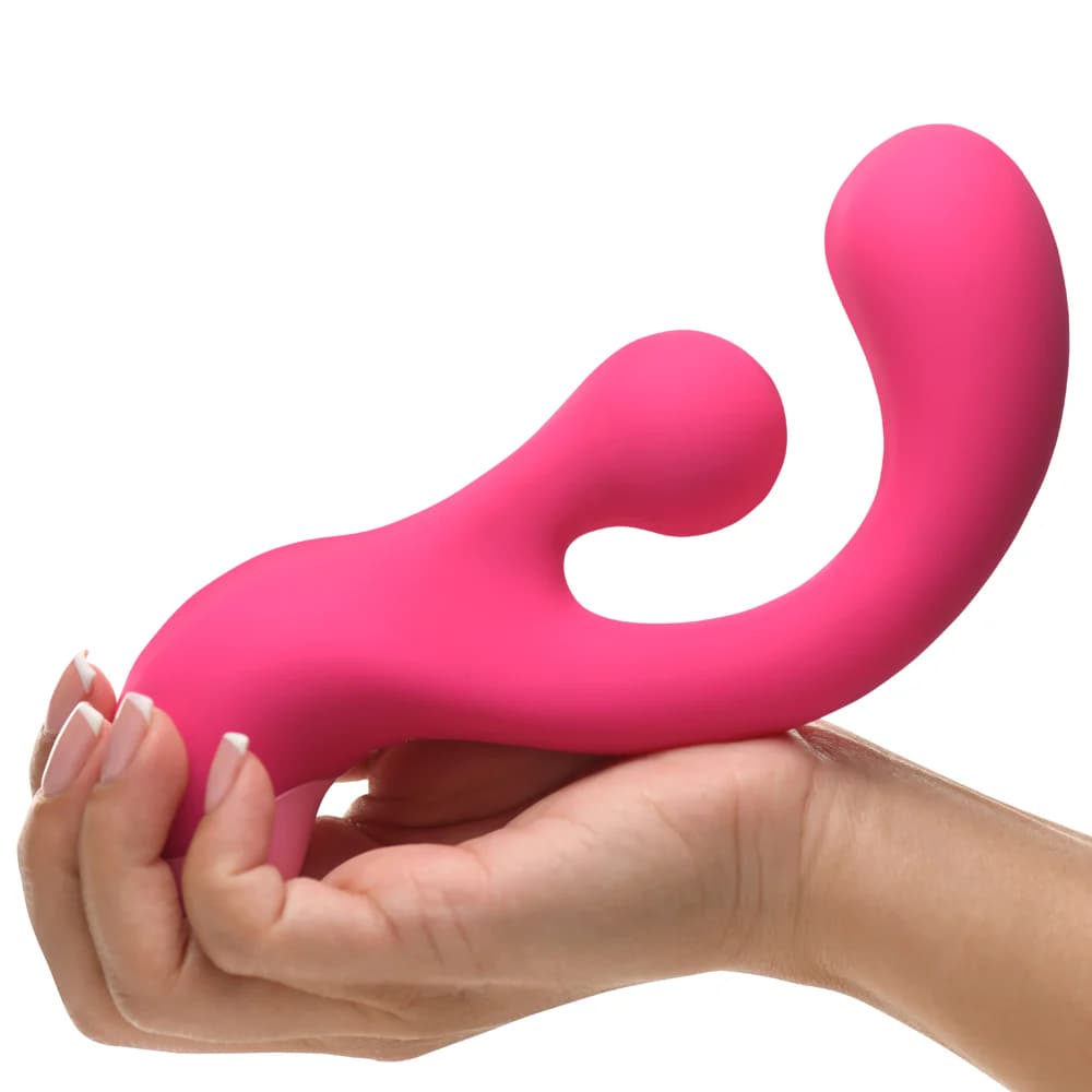 BANG! Gyro Rabbit Silicone Vibrator Pink thumbnail 6
