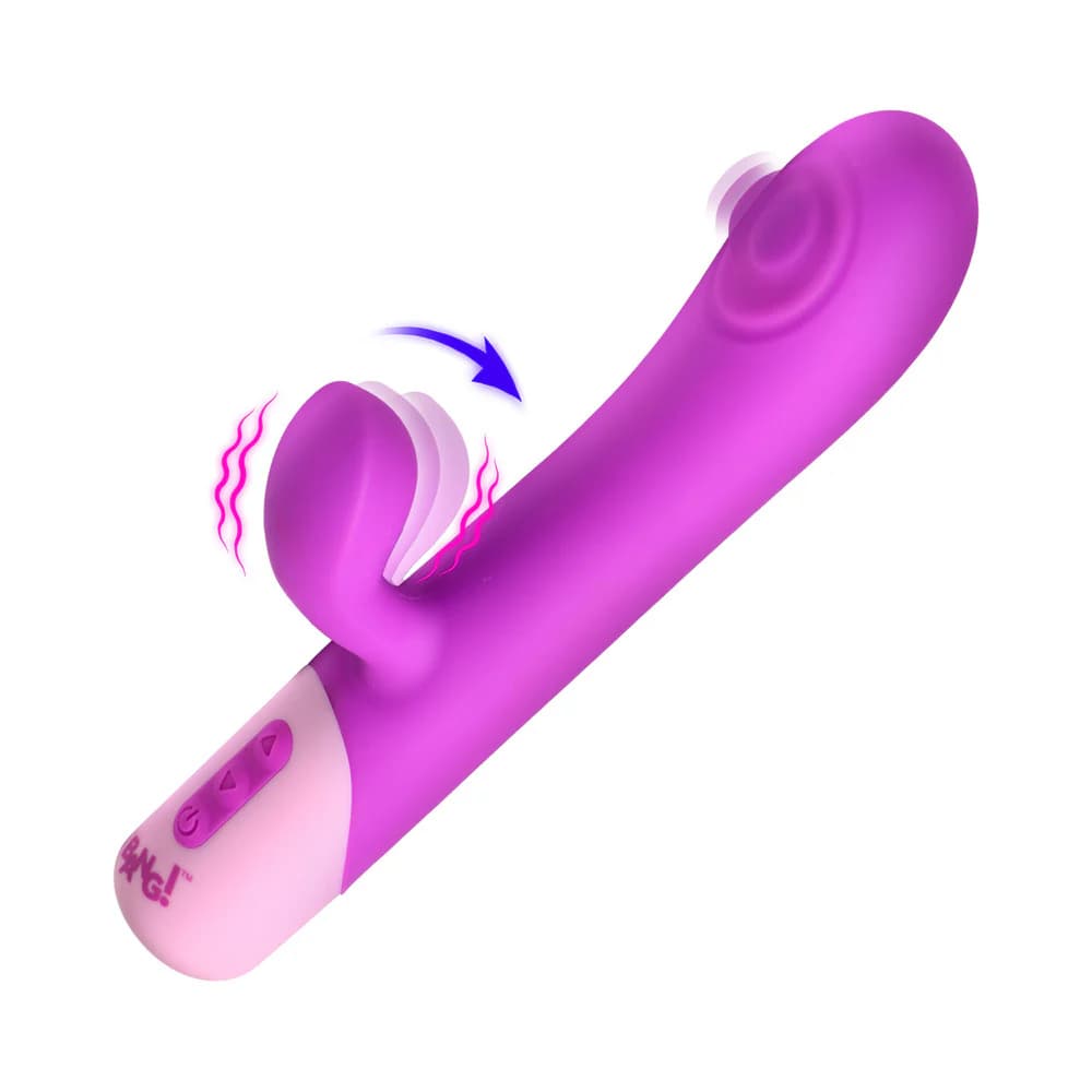 BANG! Clit Tapping Pulsing Rabbit Purple thumbnail 2