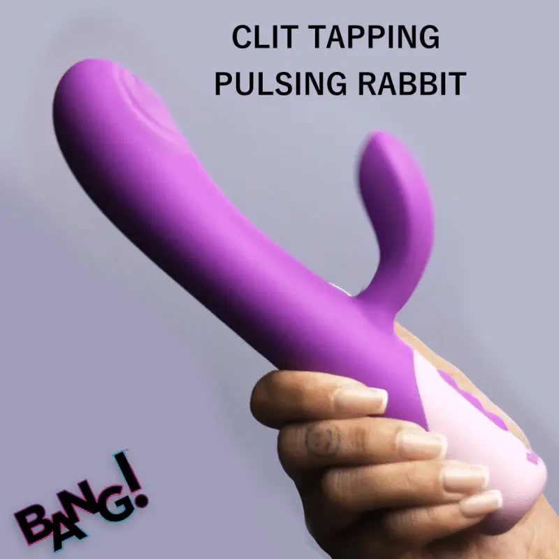 BANG! Clit Tapping Pulsing Rabbit Purple thumbnail 8