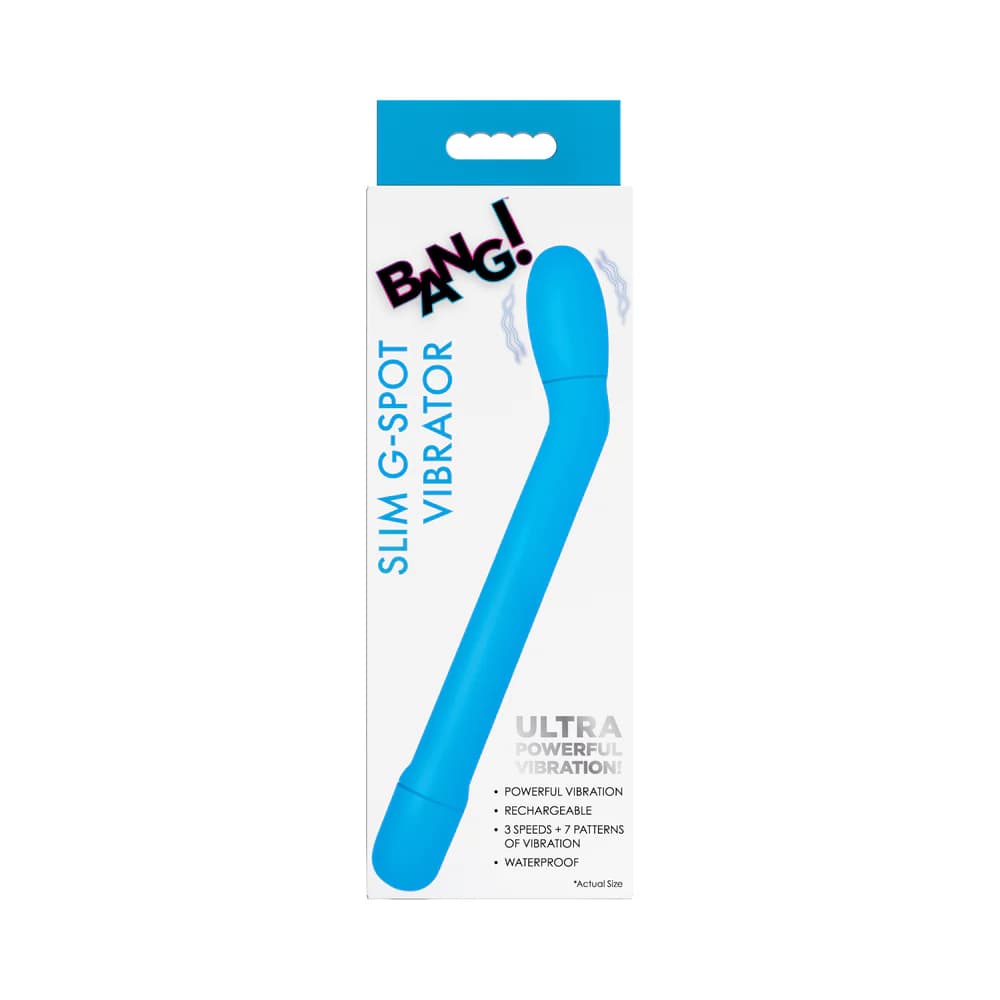 BANG! Slim G-Spot Vibrator Blue thumbnail 9