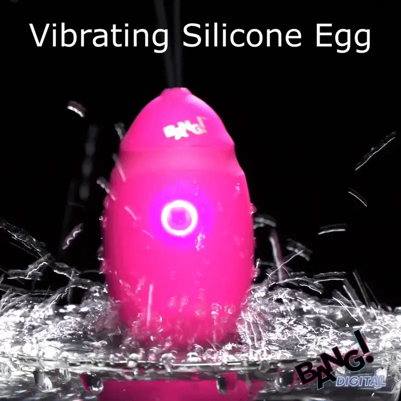 BANG! Vibrating Silicone Egg with Digital Remote thumbnail 9