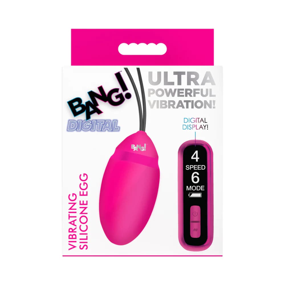 BANG! Vibrating Silicone Egg with Digital Remote thumbnail 10