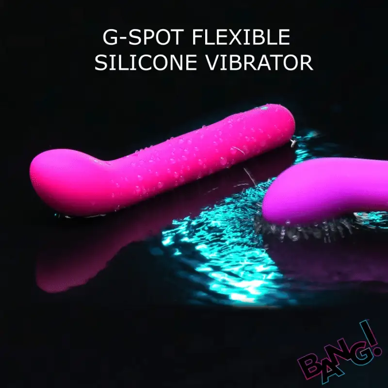 BANG! G-Spot Flexible Silicone Vibrator Pink thumbnail 7
