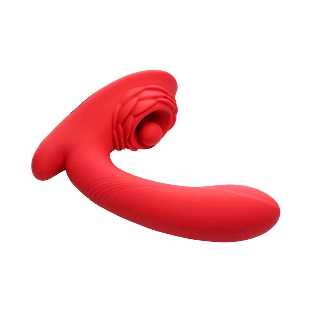 Bloomgasm Petal Twirl Clit Massaging Silicone Vibrator thumbnail 2