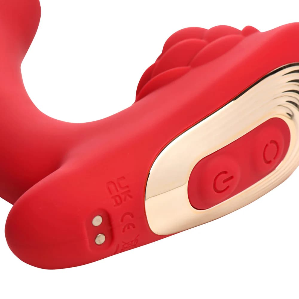 Bloomgasm Petal Twirl Clit Massaging Silicone Vibrator thumbnail 4
