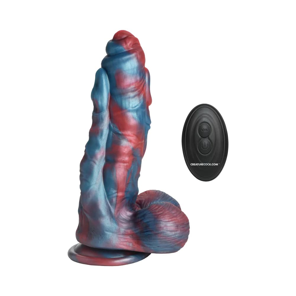 Creature Cocks Hydra X Vibrating Silicone Dildo thumbnail 2