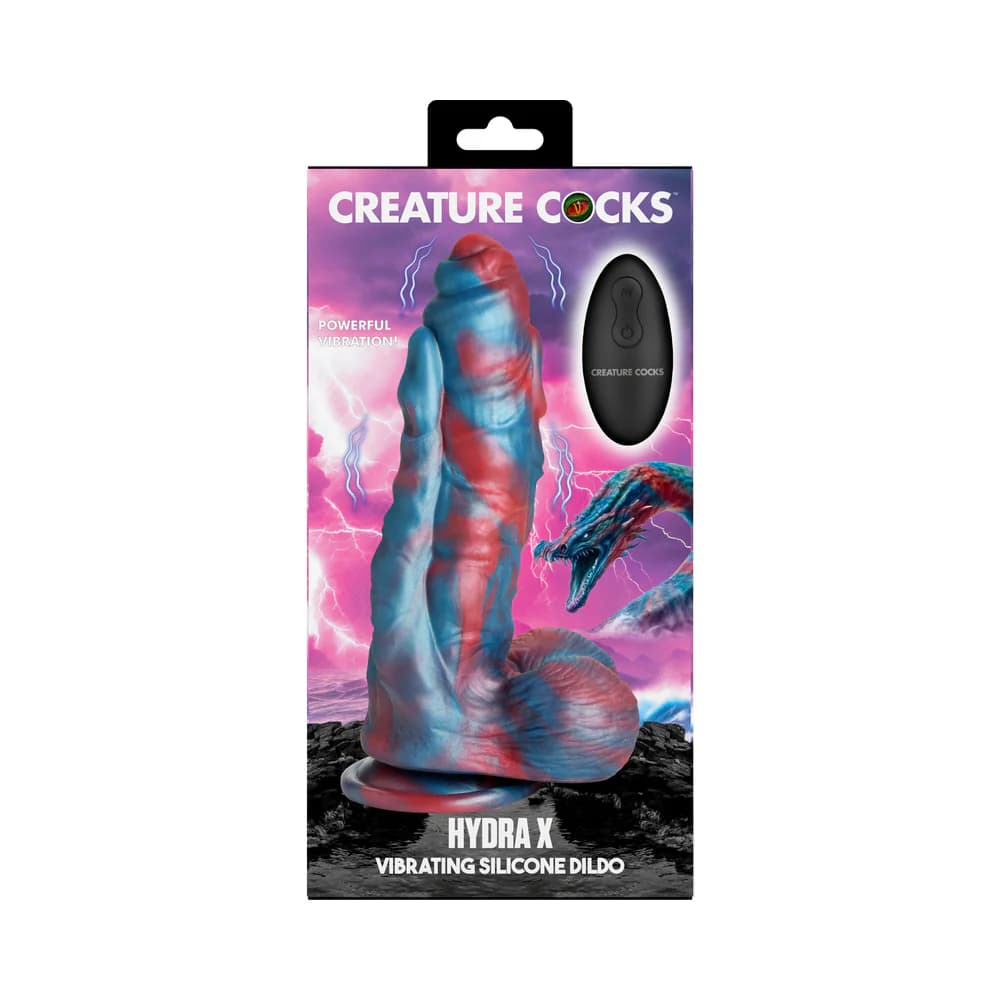 Creature Cocks Hydra X Vibrating Silicone Dildo thumbnail 9