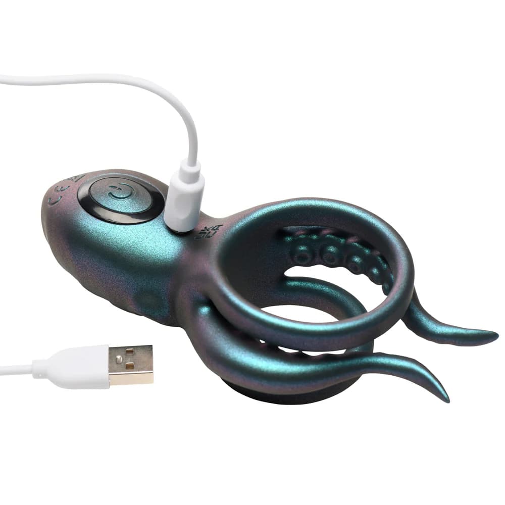Creature Cocks Octo-Grip Vibrating Silicone Cock Ring thumbnail 8