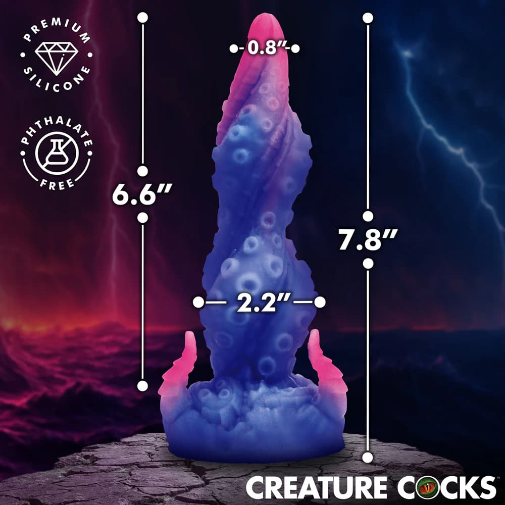 Creature Cocks Krakenar Tentacle Silicone Dildo thumbnail 9