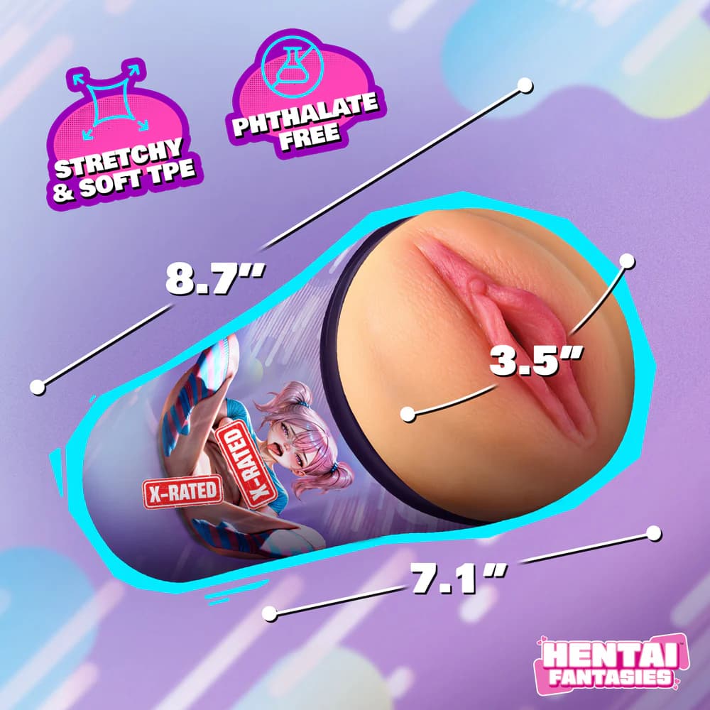 Hentai Fantasies Haruka the Gamer Girl Pussy Masturbator thumbnail 9