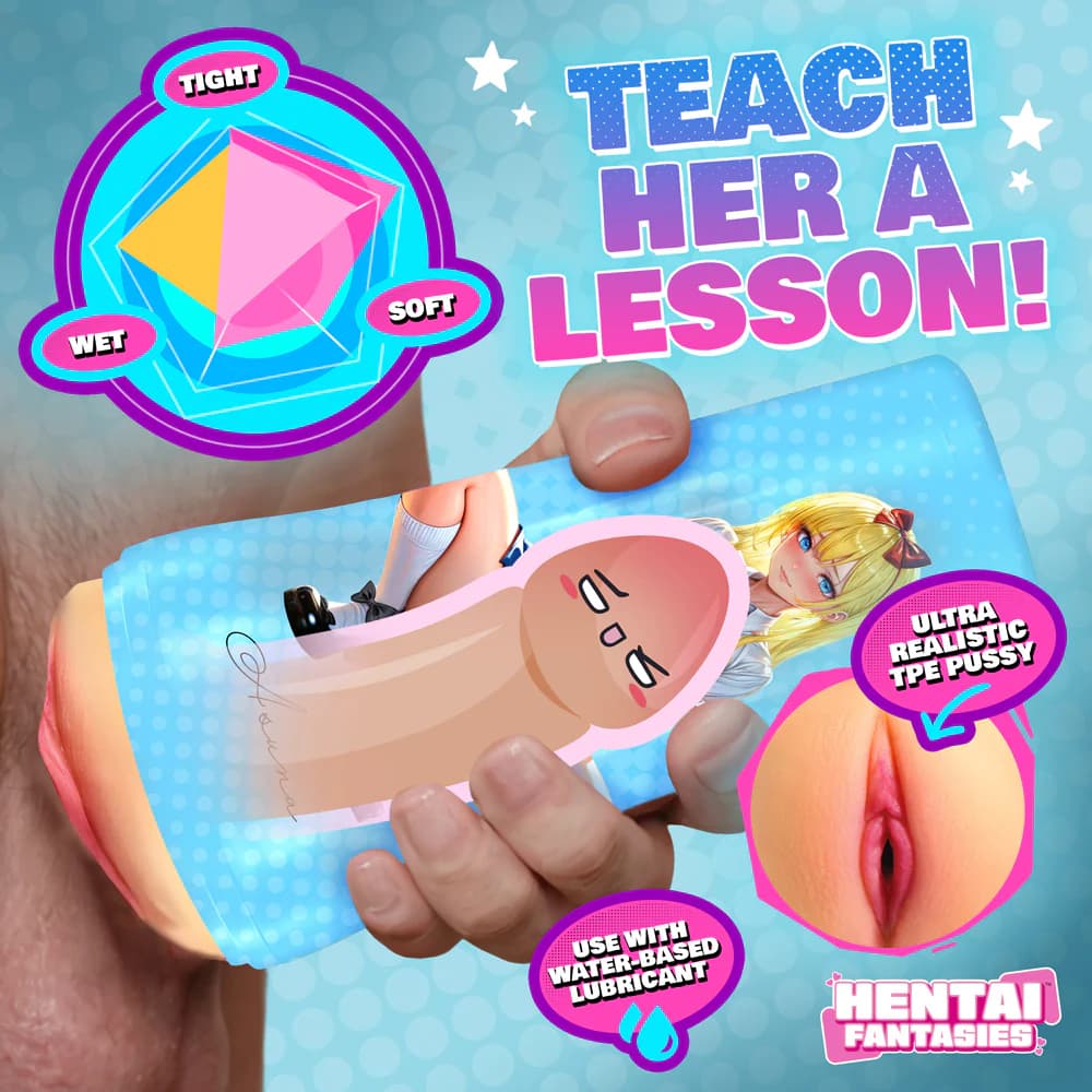 Hentai Fantasies Asuna the School Girl Pussy Masturbator thumbnail 7