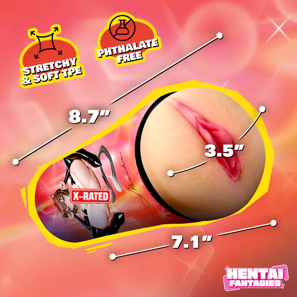 Hentai Fantasies Mochi the Cat Girl Pussy Masturbator thumbnail 9