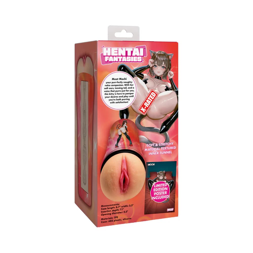 Hentai Fantasies Mochi the Cat Girl Pussy Masturbator thumbnail 10