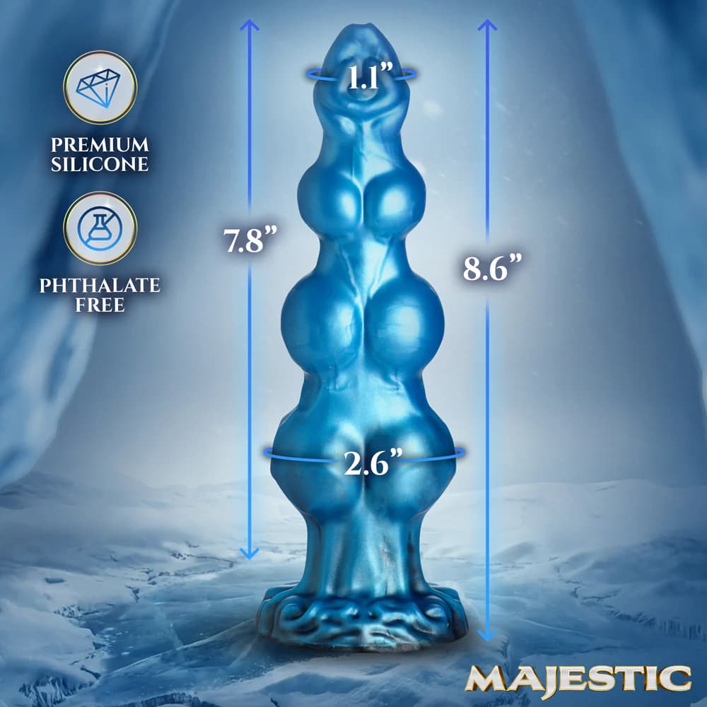Majestic Auren Wolf King Silicone Dildo thumbnail 9