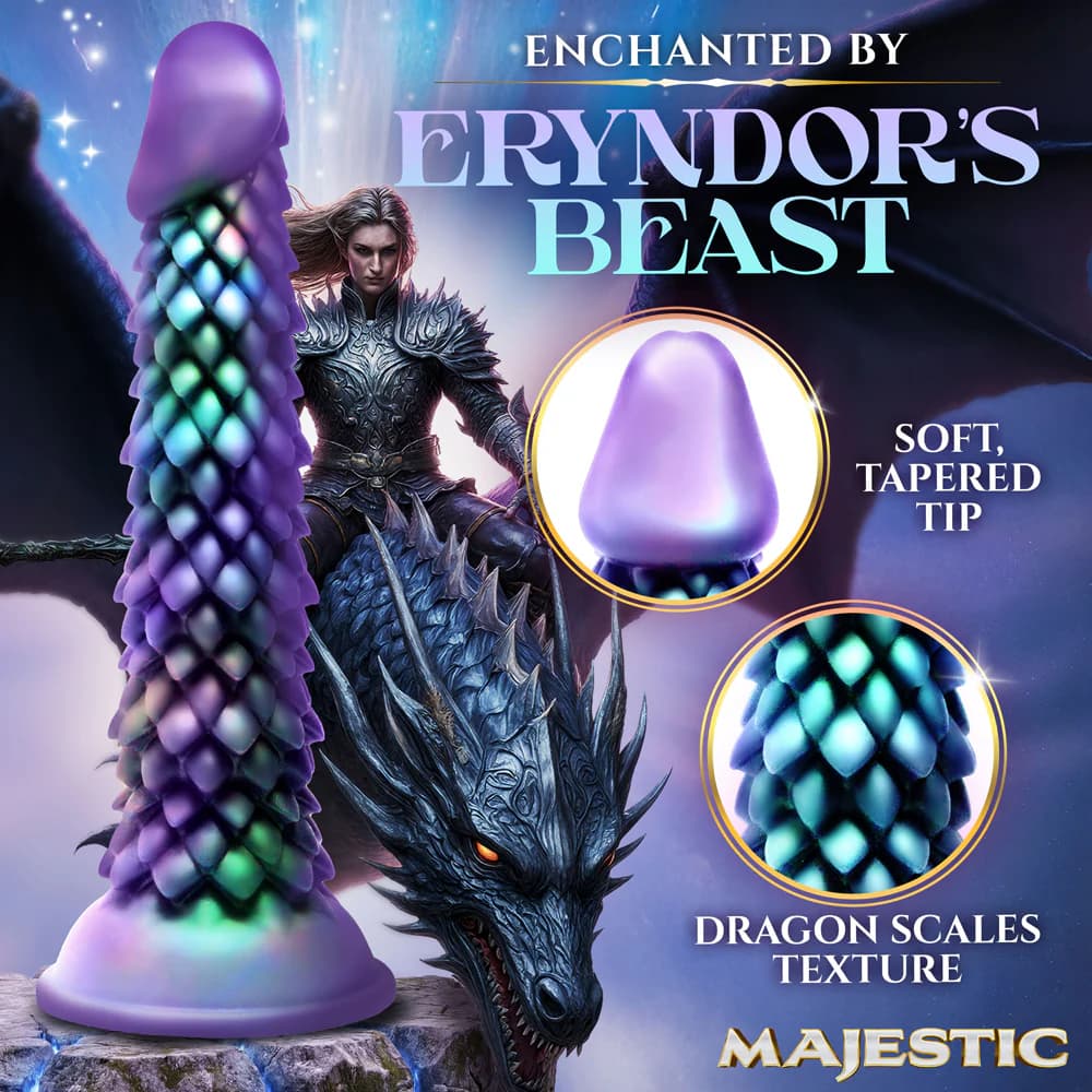 Majestic Eryndor Dragon Silicone Dildo thumbnail 4