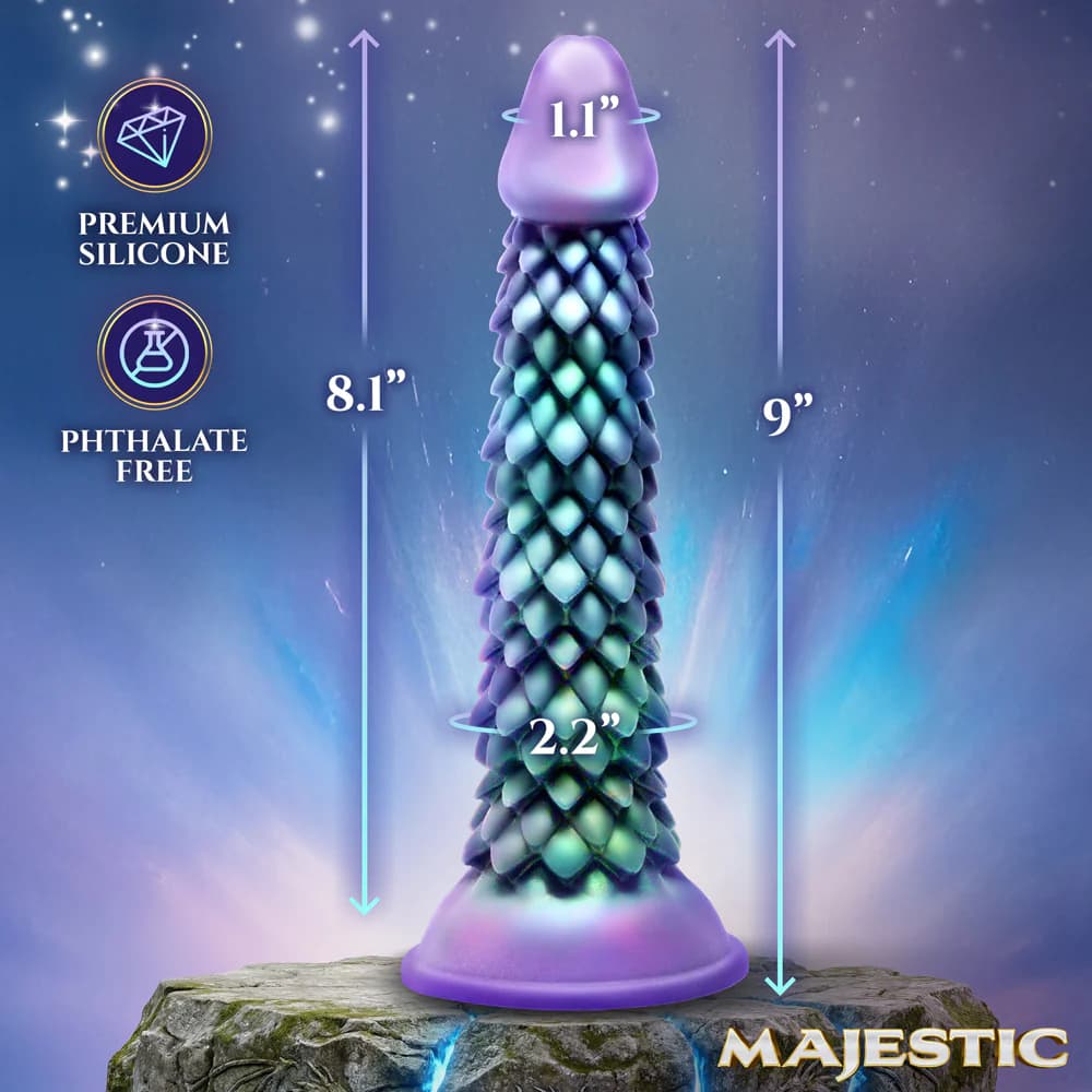 Majestic Eryndor Dragon Silicone Dildo thumbnail 6