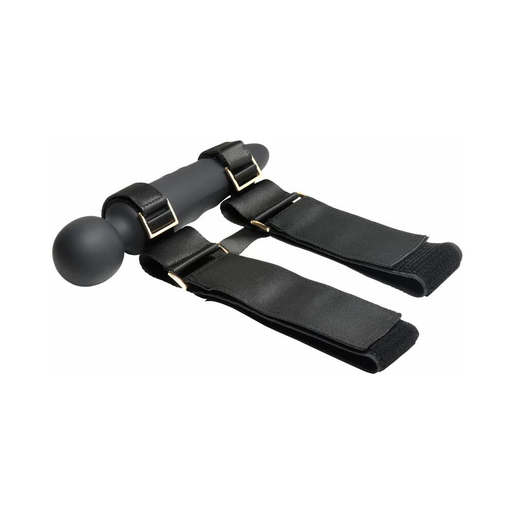 Master Series Thunderstick Thigh Strap Vibrating Wand with Harness thumbnail 3