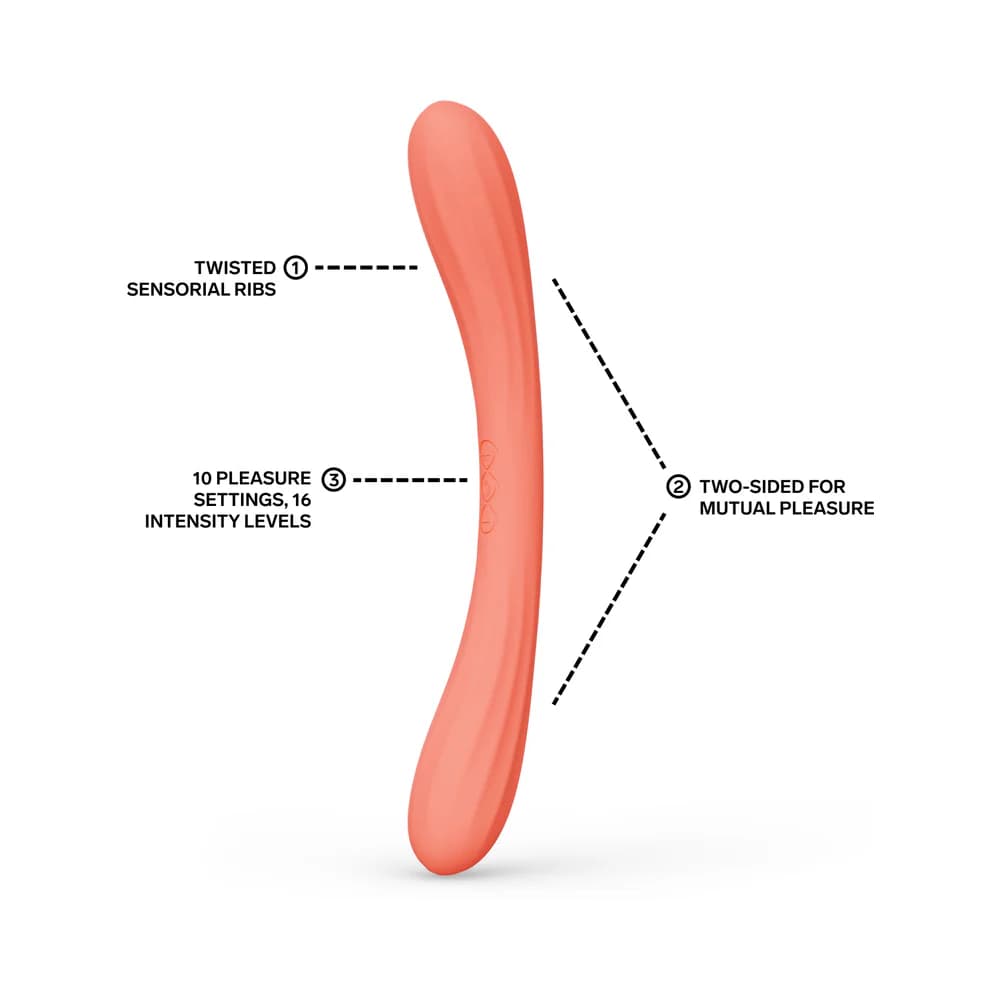 LELO BOOMERANG Coral Red thumbnail 4