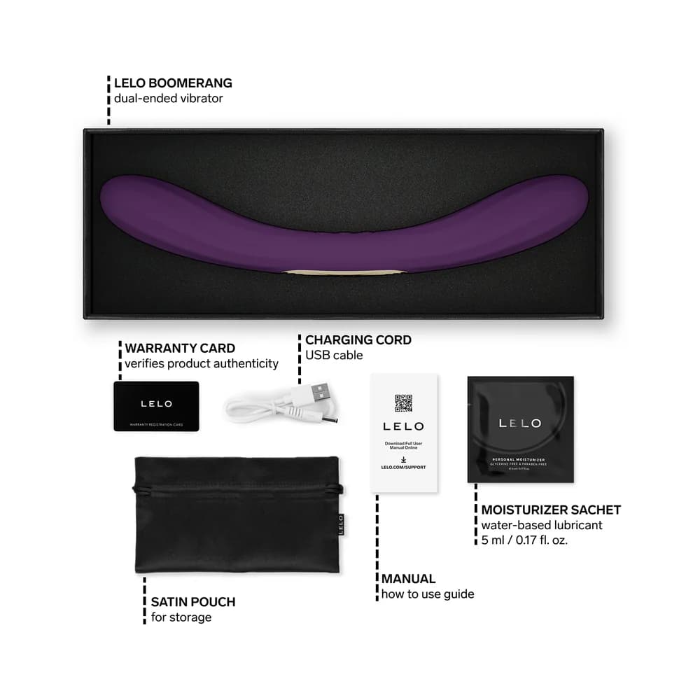 LELO BOOMERANG Plum thumbnail 8