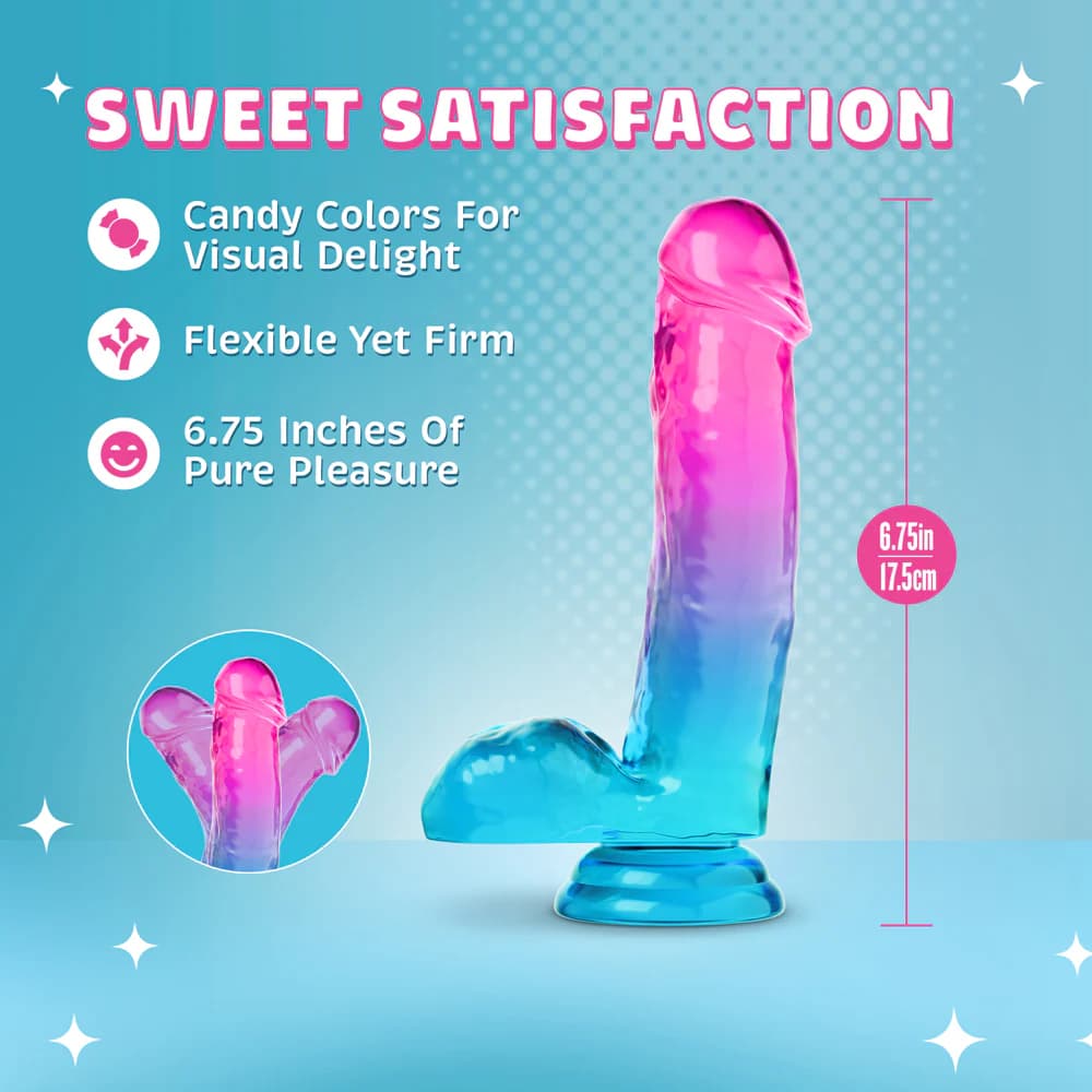 B Yours Candy Colored Dildo thumbnail 9