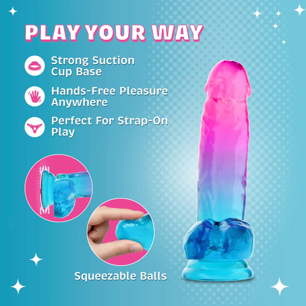 B Yours Candy Colored Dildo thumbnail 10