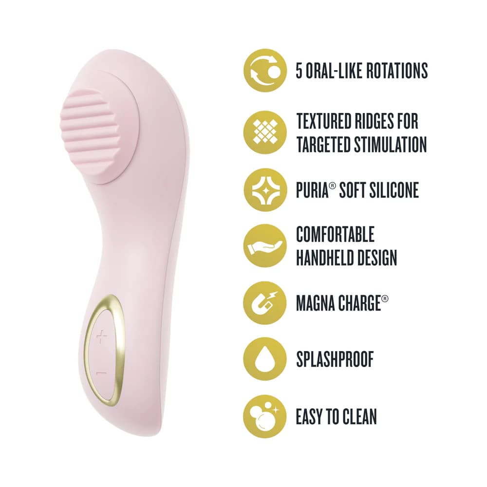 Delice Dahlia Stimulating Personal Massager Pink thumbnail 10